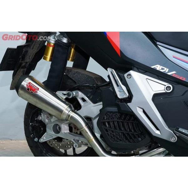 R9 ALPHA ステンレスマフラー HONDA ADV150 フルエキゾーストマフラー