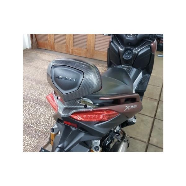 ヤマハ XMAX250cc バックレスト XMAX専用 タンデムバー シーシーバー 背もたれ クッションパッド XMAX300