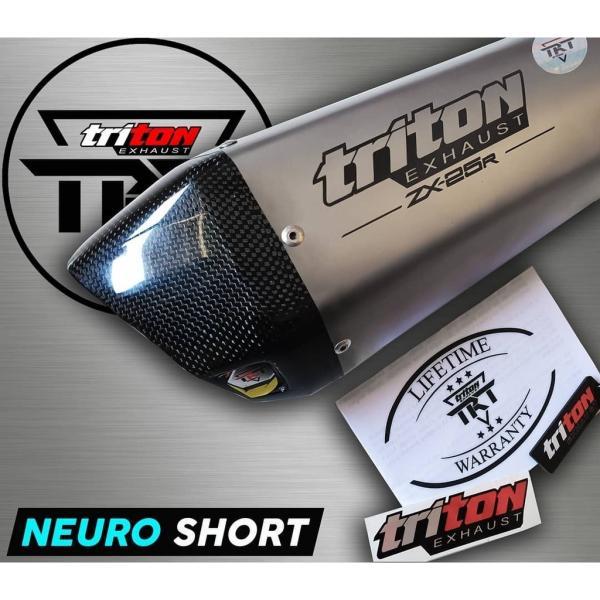 Triton Exhaust Type Neuro Short フルエキゾーストマフラー KAWASAKI NINJA ZX25R ZX-25R