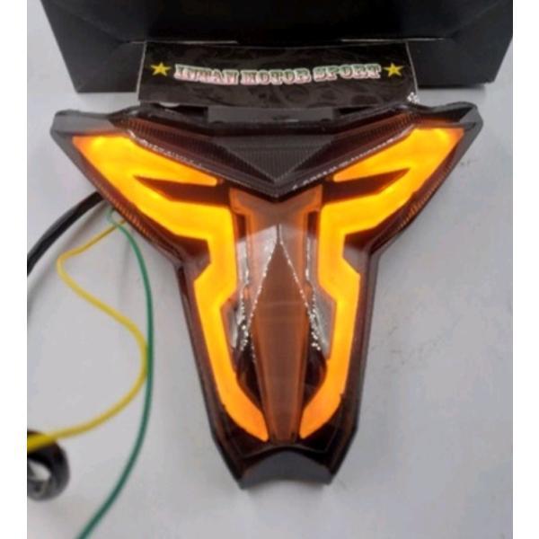 KAWASAKI ZX25R カスタム シーケンシャル テールランプ ウインカー LED スモーク 流れるウインカー ブレーキ