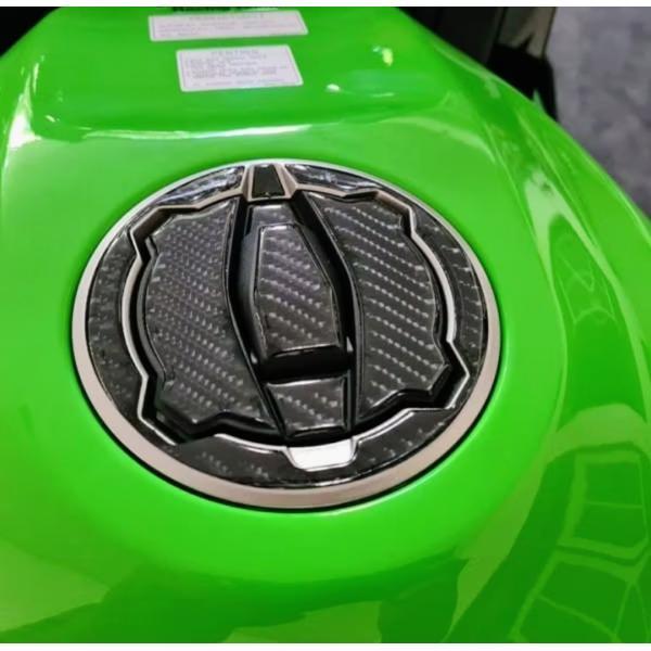 KAWASAKI ZX25R カスタム カーボン調 タンクパッド ニーパッド