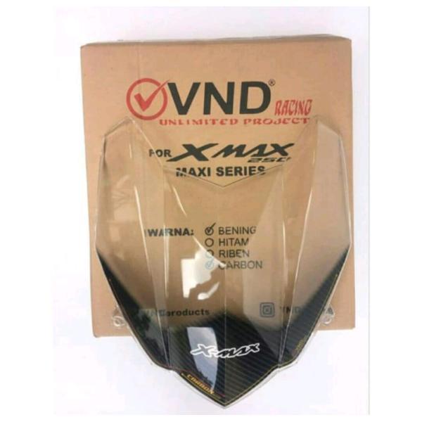 スクリーン ヤマハ XMAX 250 300 ウインドシールド VND カーボン調 バイザー ウィンドシールド 風よけ