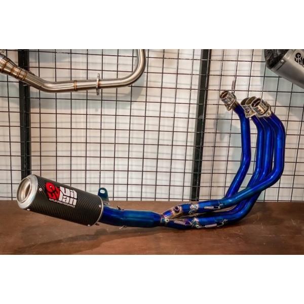 KAWASAKI ZX25R用 VILLAN TYPE Z2 CARBON カーボン フルシステムマフラー フルエキゾーストマフラー PnP