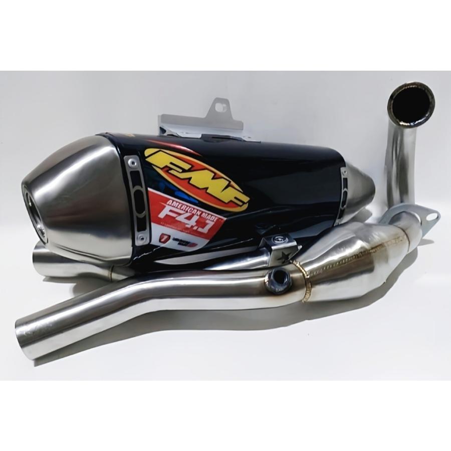 HONDA CRF250L/RALLY FMF Factory 4.1 フルエキゾーストマフラー MD47 ブラック
