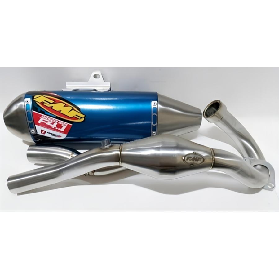 HONDA CRF250L/RALLY FMF Factory 4.1 フルエキゾーストマフラー MD47 ブルー
