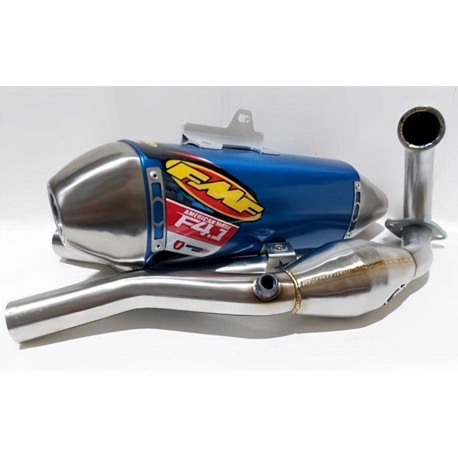 HONDA CRF250L/RALLY FMF Factory 4.1 フルエキゾーストマフラー MD47 ブルー