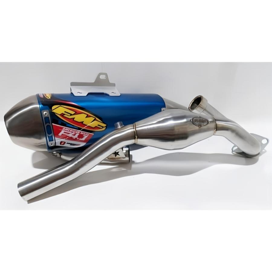 HONDA CRF250L/RALLY FMF Factory 4.1 フルエキゾーストマフラー MD47 ブルー