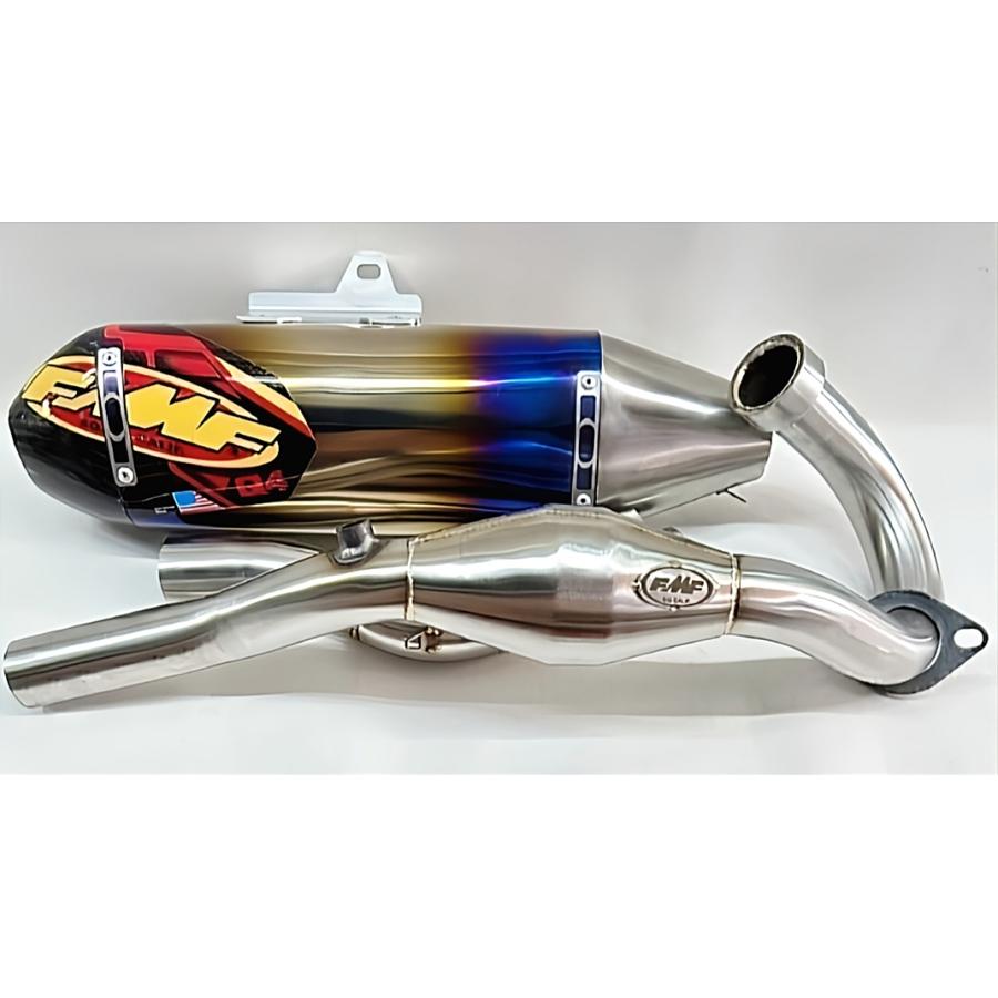 HONDA CRF250L/RALLY FMF Q4 フルエキゾーストマフラー MD47 チタンサイレンサー