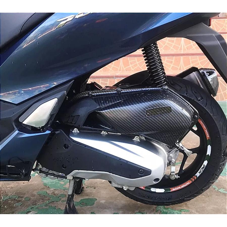 HONDA PCX125/160 ADV160 カーボン調エアクリーナーカバー JK05/KF47 KF54