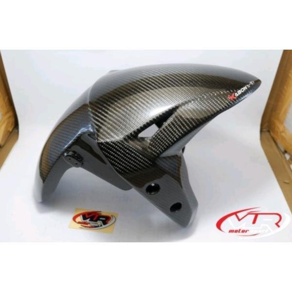 KAWASAKI ZX25R カスタム ウェットカーボン フロントフェンダー＆ギアカバー セット 計2点