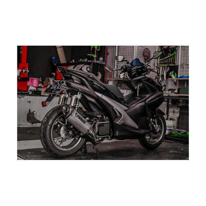 VILLAN オリジナルマフラー YAMAHA NMAX AEROX HONDA PCX ADV フルステンレス フルエキゾーストマフラー
