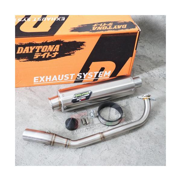 Daytona Evolution フルステンレスマフラー YAMAHA NMAX 125 155 SEG6J フルエキゾーストマフラー