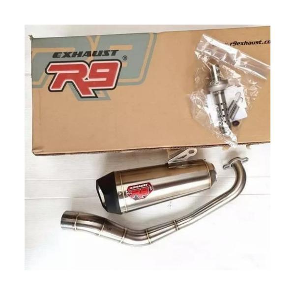 R9 ALPHA ステンレスマフラー HONDA ADV150 フルエキゾーストマフラー