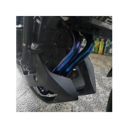 YAMAHA R25 MT25 エキゾーストパイプ フルステンレス ブルームーン 51mm エキパイ