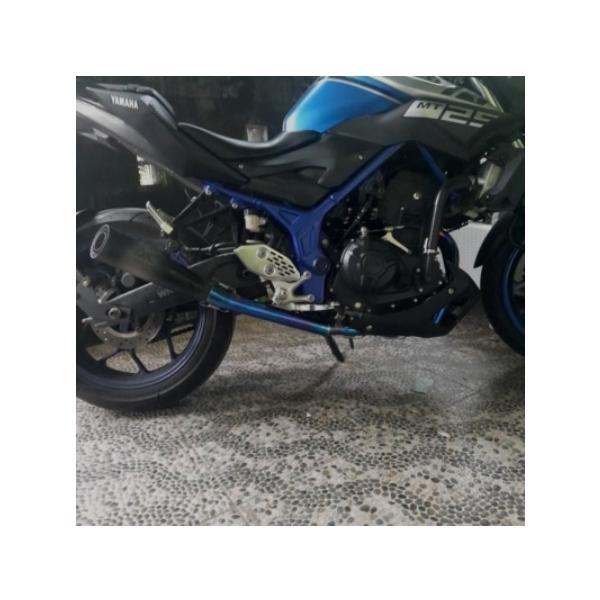 YAMAHA R25 MT25 エキゾーストパイプ フルステンレス ブルームーン 51mm エキパイ