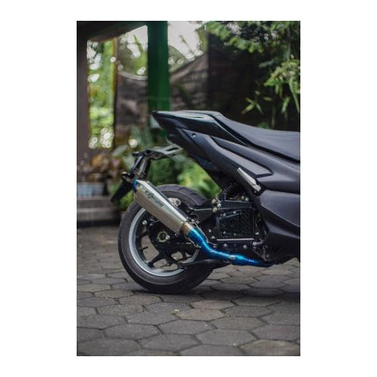 Redmufflers ヤマハ AEROX155 connected用 フルエキゾーストマフラー（フルシステム）ブルームーン