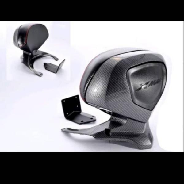 ヤマハ XMAX250cc バックレスト XMAX専用 タンデムバー シーシーバー 背もたれ クッションパッド XMAX300