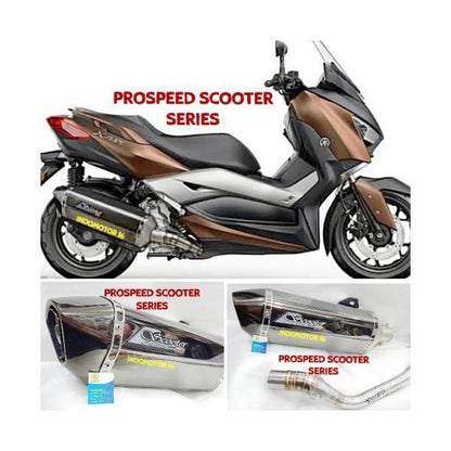 ヤマハ XMAX250cc PROSPEED スクーターシリーズ エキゾーストマフラー ステンレスマフラー フルシステム