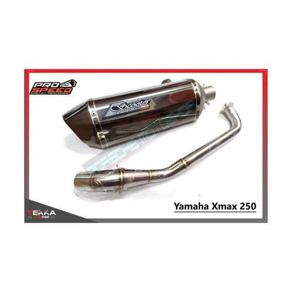 ヤマハ XMAX250cc PROSPEED スクーターシリーズ エキゾーストマフラー ステンレスマフラー フルシステム