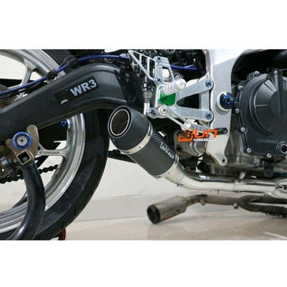 Leovince GP Corsa evo ブルーステンレス フルエキゾーストマフラー KAWASAKI NINJA ZX25R ZX-25R