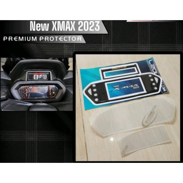 ヤマハ 新型XMAX 2023 NEW XMAX 250 300 スピードメーターカバー 保護シール メーターキズ防止