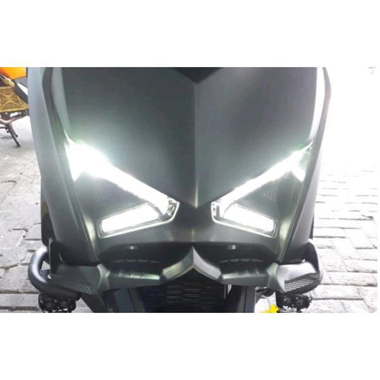 ヤマハ 新型XMAX 2023 NEW XMAX 250 Connected ウィングレット フィン フロントカバー