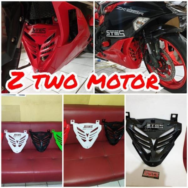 KAWASAKI ZX25R カスタムパーツ ラジエターカバー＆Vカバー フロントカウル 2点セット
