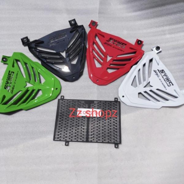 KAWASAKI ZX25R カスタムパーツ ラジエターカバー＆Vカバー フロントカウル 2点セット