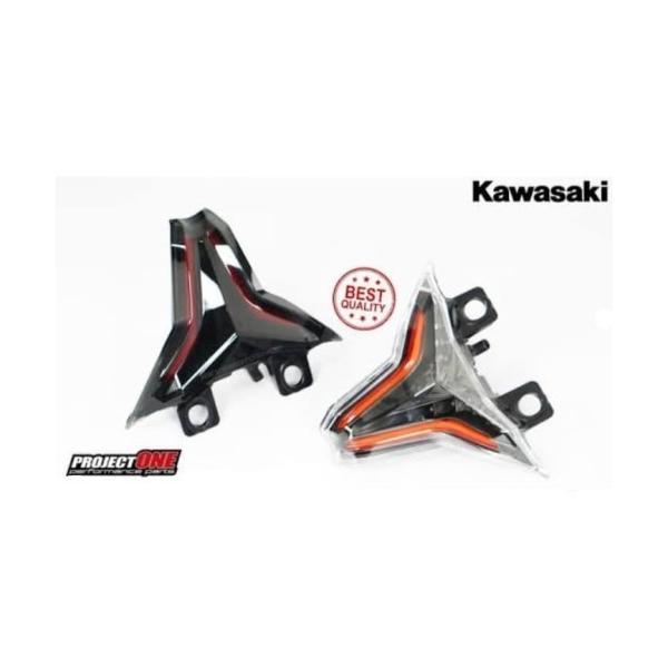 KAWASAKI ZX25R カスタム テールランプ ウインカー LED スモーク ウインカー ブレーキ
