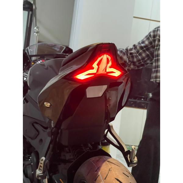 KAWASAKI ZX25R カスタム シーケンシャル テールランプ ウインカー LED スモーク 流れるウインカー ブレーキ