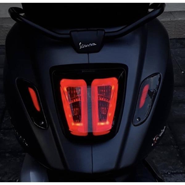 Vespa Sprint Primavera ストップランプ テールランプ ブレーキランプ LED スモークorクリア