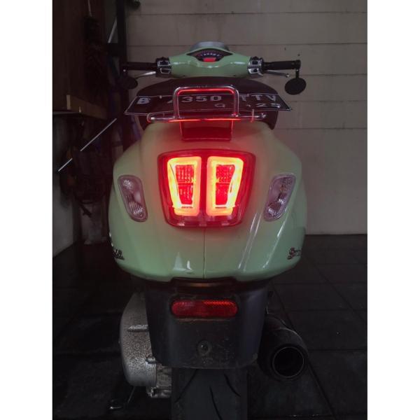 Vespa Sprint Primavera ストップランプ テールランプ ブレーキランプ LED スモークorクリア