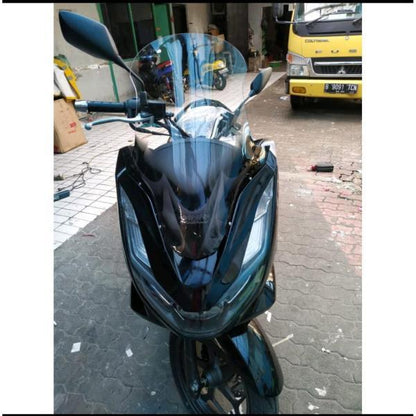 スクリーン ホンダ PCX160 125 ロング ウインドシールド バイザー ウィンドシールド 風よけ