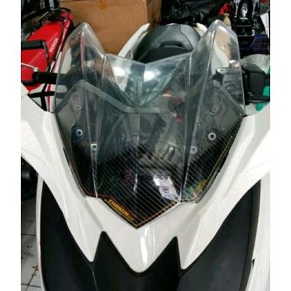 スクリーン ヤマハ XMAX 250 300 ウインドシールド VND カーボン調 バイザー ウィンドシールド 風よけ