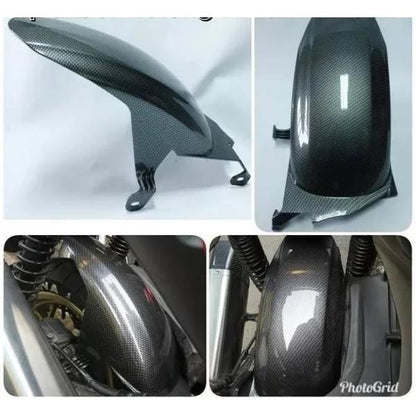 ヤマハ XMAX250cc XMAX専用 カーボン調 リアフェンダー リアフェンダーカバー 泥除け XMAX300 カスタム