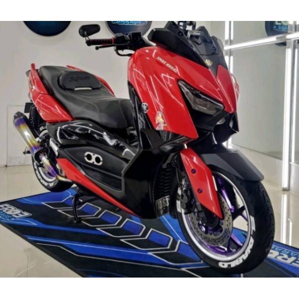 ace performance ヤマハ XMAX250用 フルエキゾーストマフラー（フルシステム）ステンレス ブルームーン