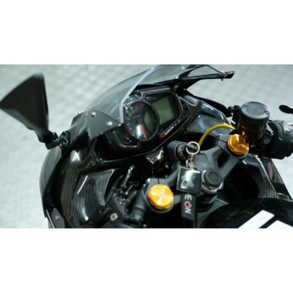 KAWASAKI ZX25R NINJA ウェットカーボン ダッシュボードカバー メーターパネルカバー
