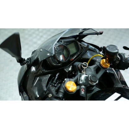 KAWASAKI ZX25R NINJA ウェットカーボン ダッシュボードカバー メーターパネルカバー