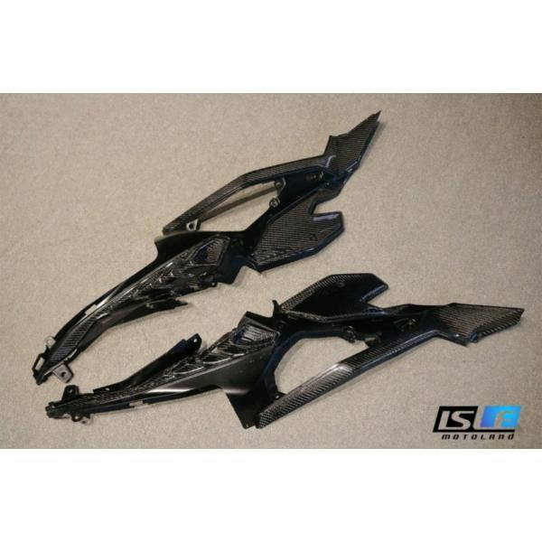 KAWASAKI ZX25R NINJA ウェットカーボン ニーグリップカバー サイドカバー タンクサイドカバー