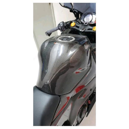 KAWASAKI ZX25R カスタム カーボン調 ハーフタンクパッド ハーフタンクカバー