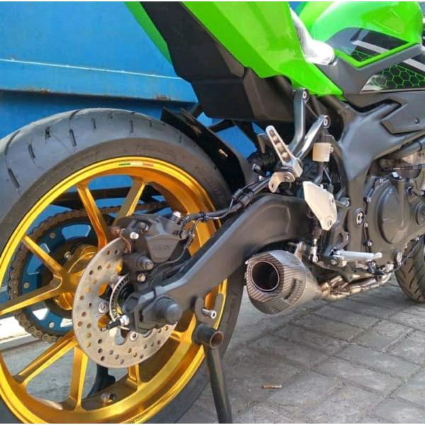 KAWASAKI ZX25R NINJA ショートマフラー アンダーマフラー フルシステムマフラー フルエキゾーストマフラー PnP