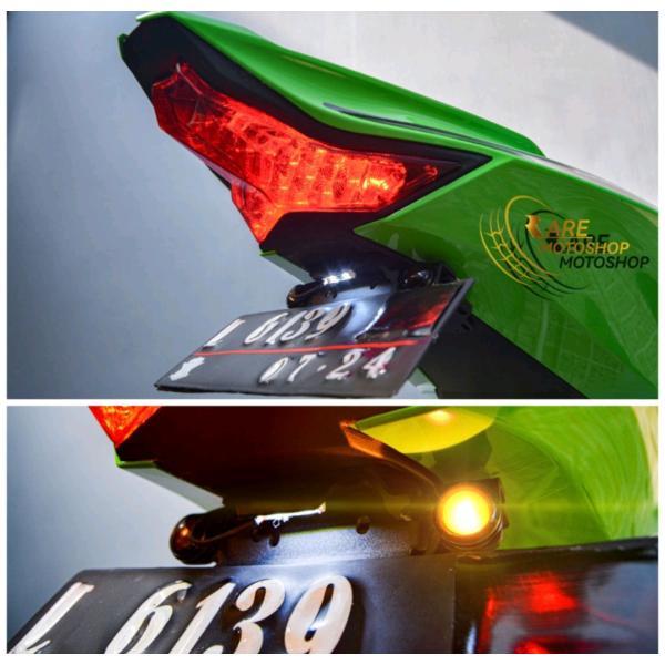 KAWASAKI ZX25R NINJA フェンダーレスキット LEDウィンカー付き ナンバー 折りたたみ式