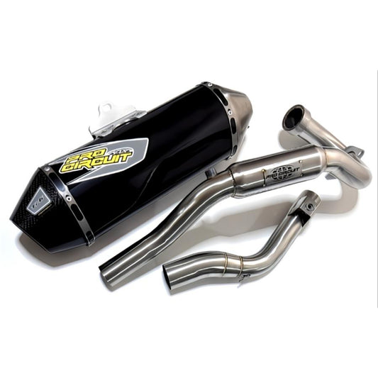 HONDA CRF250L/RALLY Pro Circuit T6 フルエキゾーストマフラー カーボンエンド MD47 ブラック