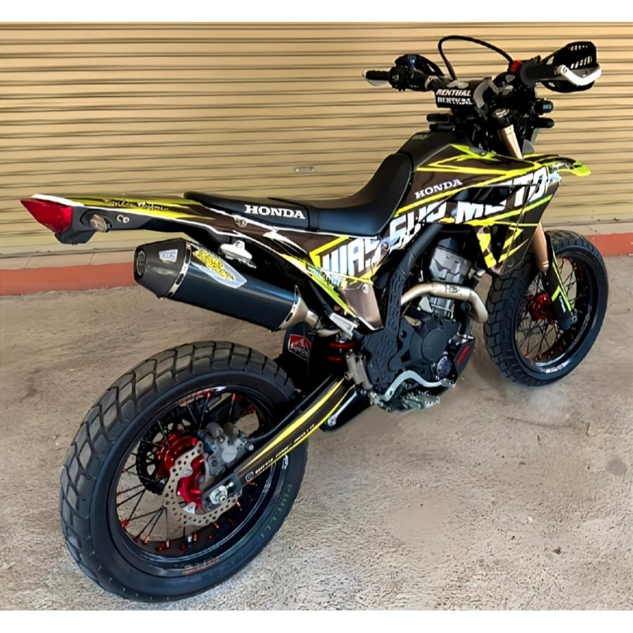 HONDA CRF250L/RALLY Pro Circuit T6 フルエキゾーストマフラー カーボンエンド MD47 ブラック
