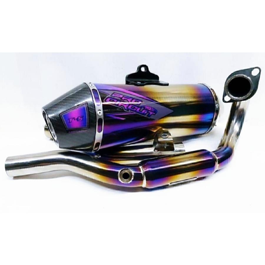 HONDA CRF250L/RALLY Pro Circuit T6 フルエキゾーストマフラー MD47 チタン
