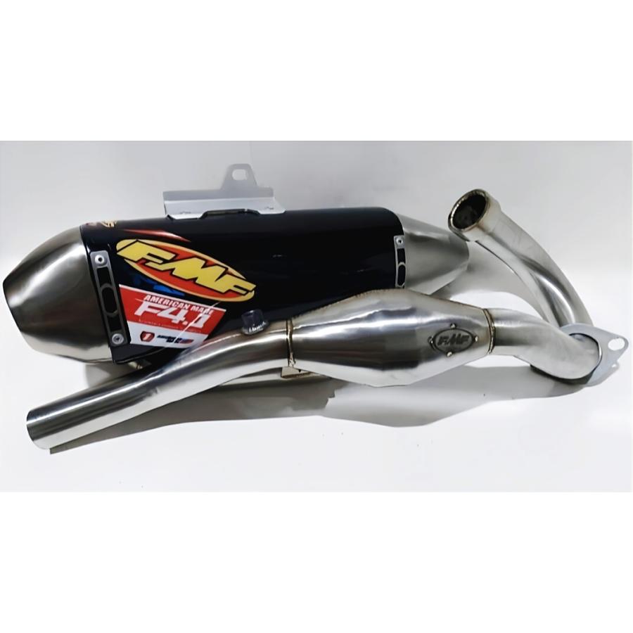 HONDA CRF250L/RALLY FMF Factory 4.1 フルエキゾーストマフラー MD47 ブラック