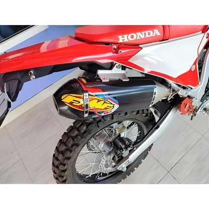 HONDA CRF250L/RALLY FMF Q4 フルエキゾーストマフラー カーボンエンド MD47 ブラック