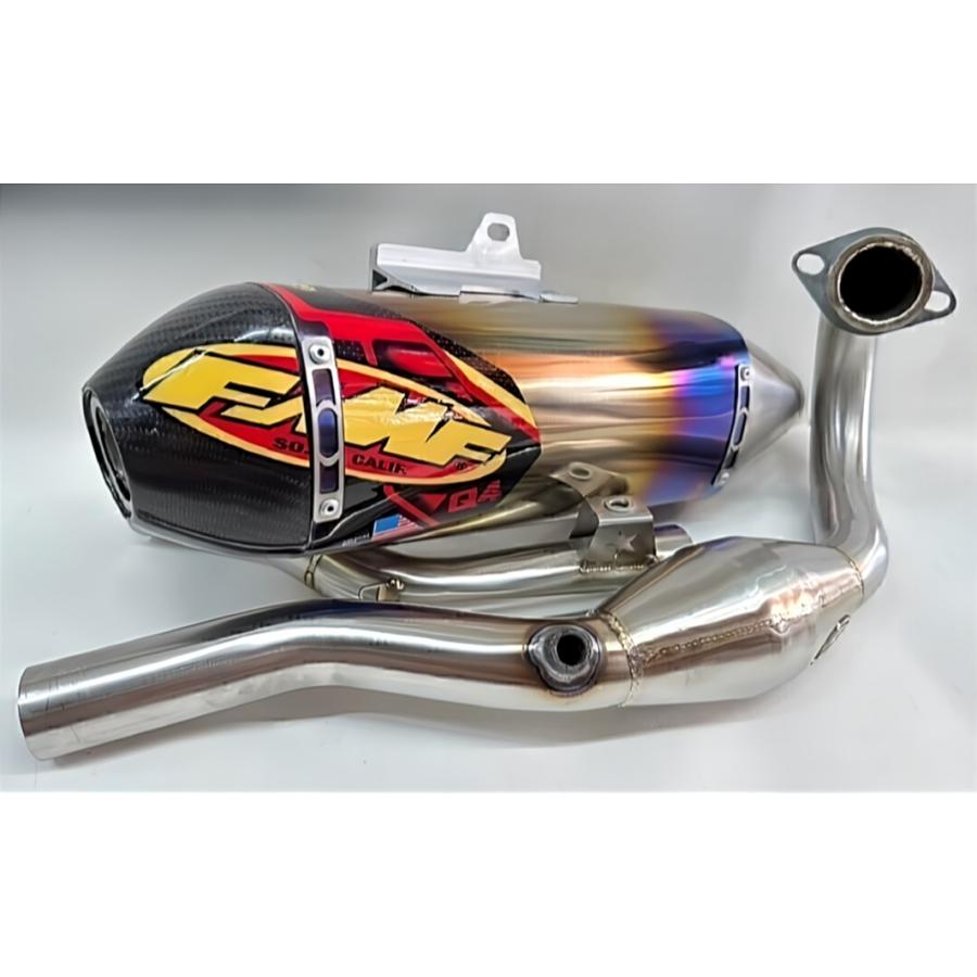 HONDA CRF250L/RALLY FMF Q4 フルエキゾーストマフラー MD47 チタンサイレンサー