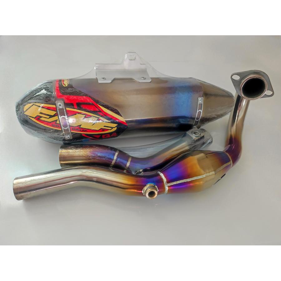 HONDA CRF250L/RALLY FMF Q4 フルエキゾーストマフラー MD47 チタン