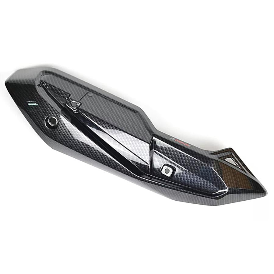 HONDA フォルツァ250 カーボン調マフラーカバーセット MF15/MF17
